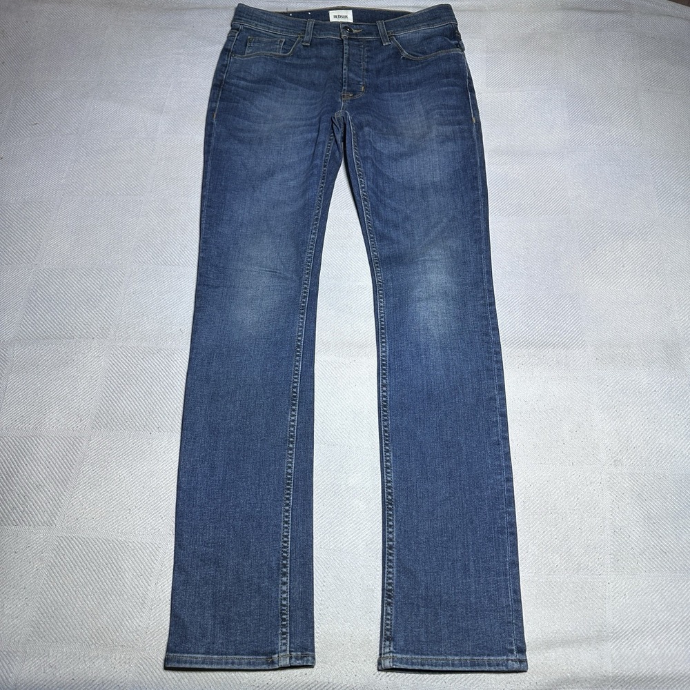 Hudson Sartor Slouchy Skinny Jeans Mens 29x33 Stretch Denim Button‎ Fly 5 Pocket